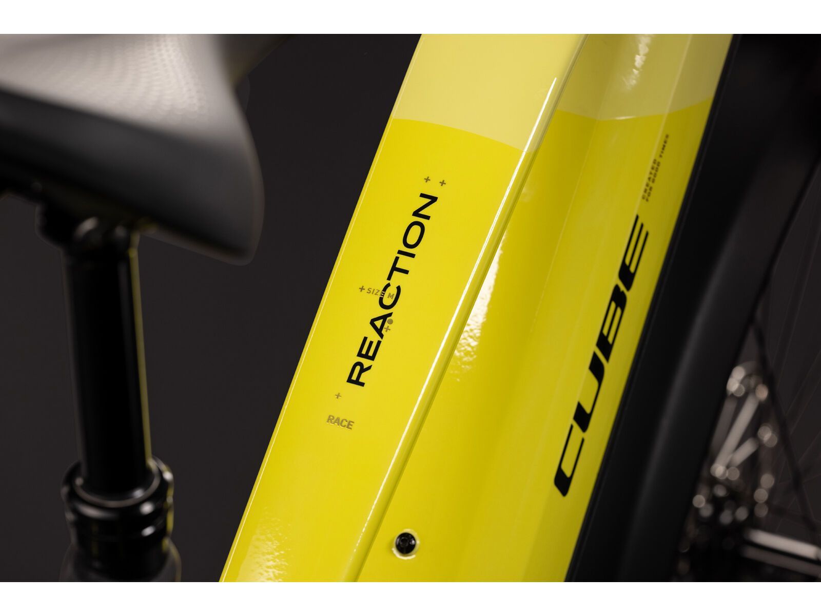 Cube Reaction Hybrid Race 800 FE Trapeze 27.5, bananasplit´n´black - Bild 3