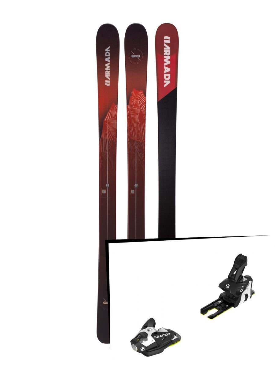 Set: Armada Invictus 95 2019 + Salomon N STH2 WTR 13 black/white - Bild 1