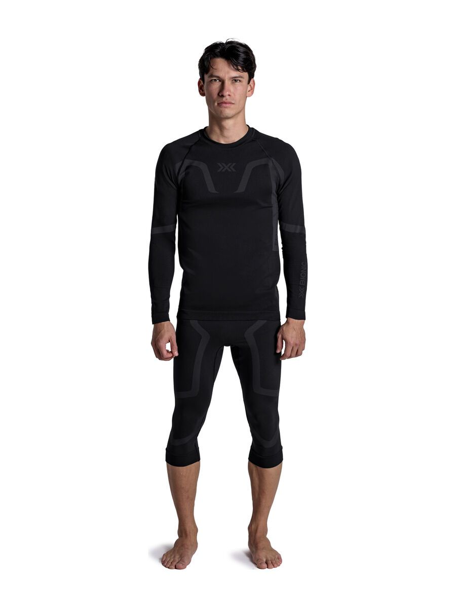 X-Bionic X-Ential 3/4 Tights Men, x black - Bild 3