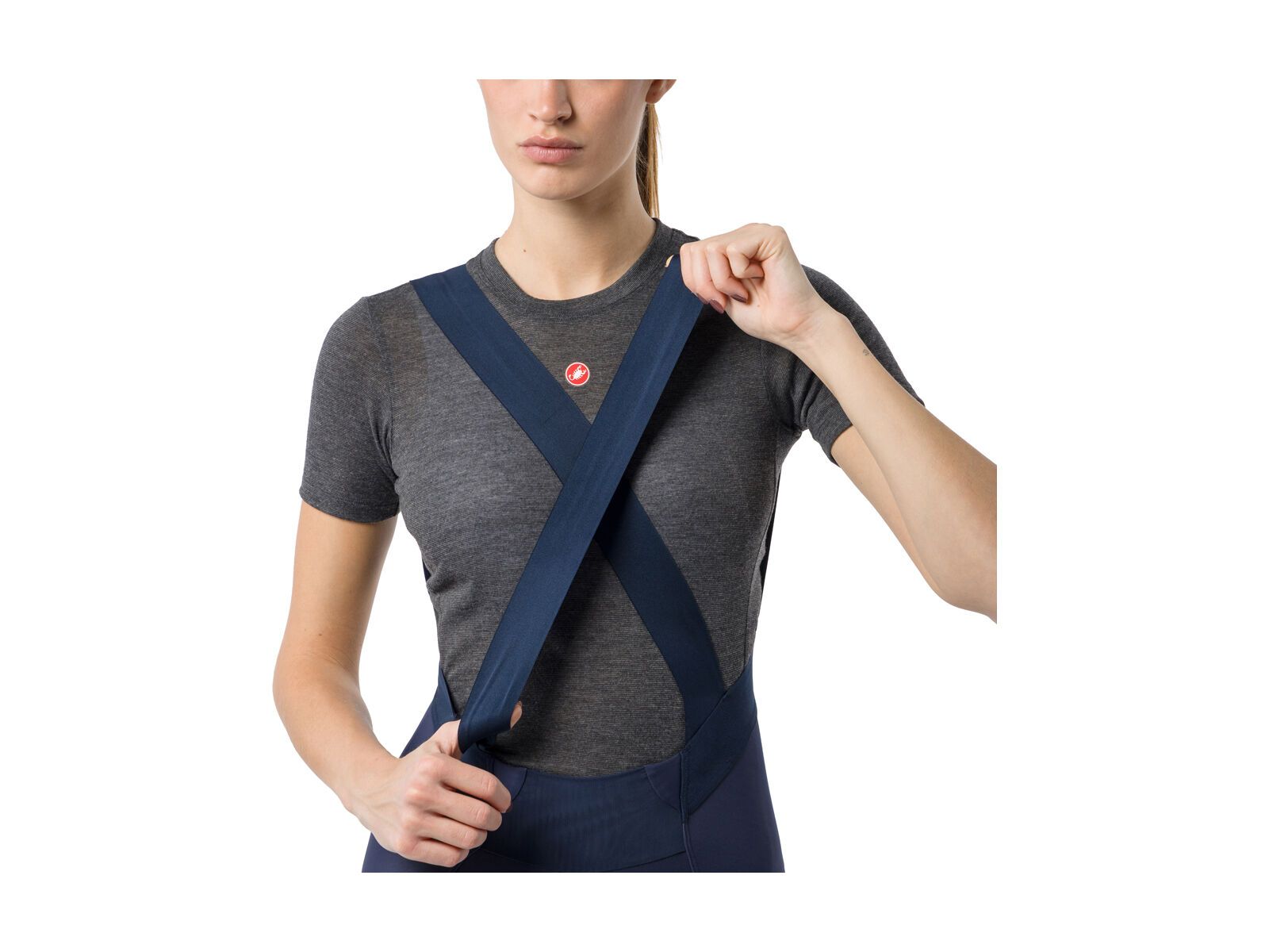 Castelli Espresso 2 W DT Bibtight, belgian blue - Bild 5