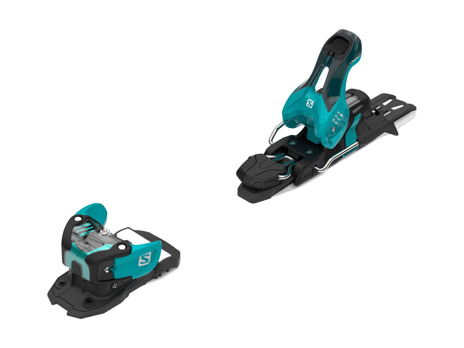 Salomon Warden 11 90 mm, turquoise/black - Bild 1