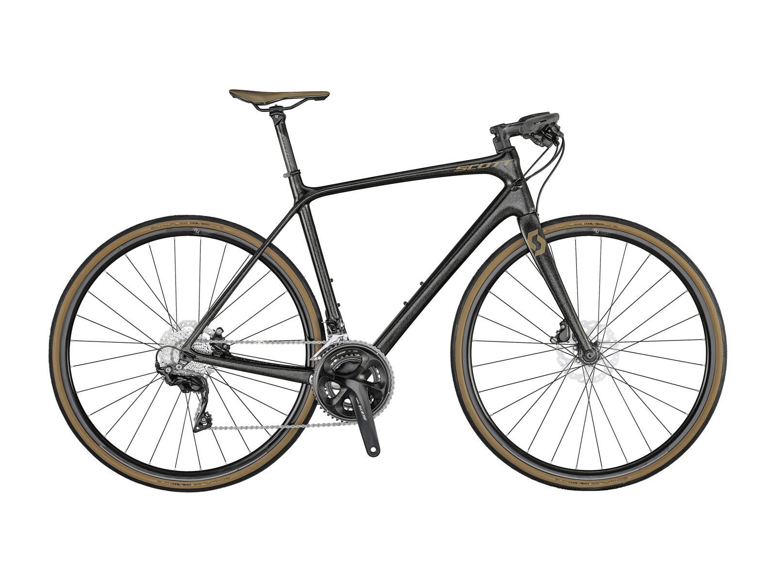 Scott Metrix 10, black/mustang brown - Bild 1