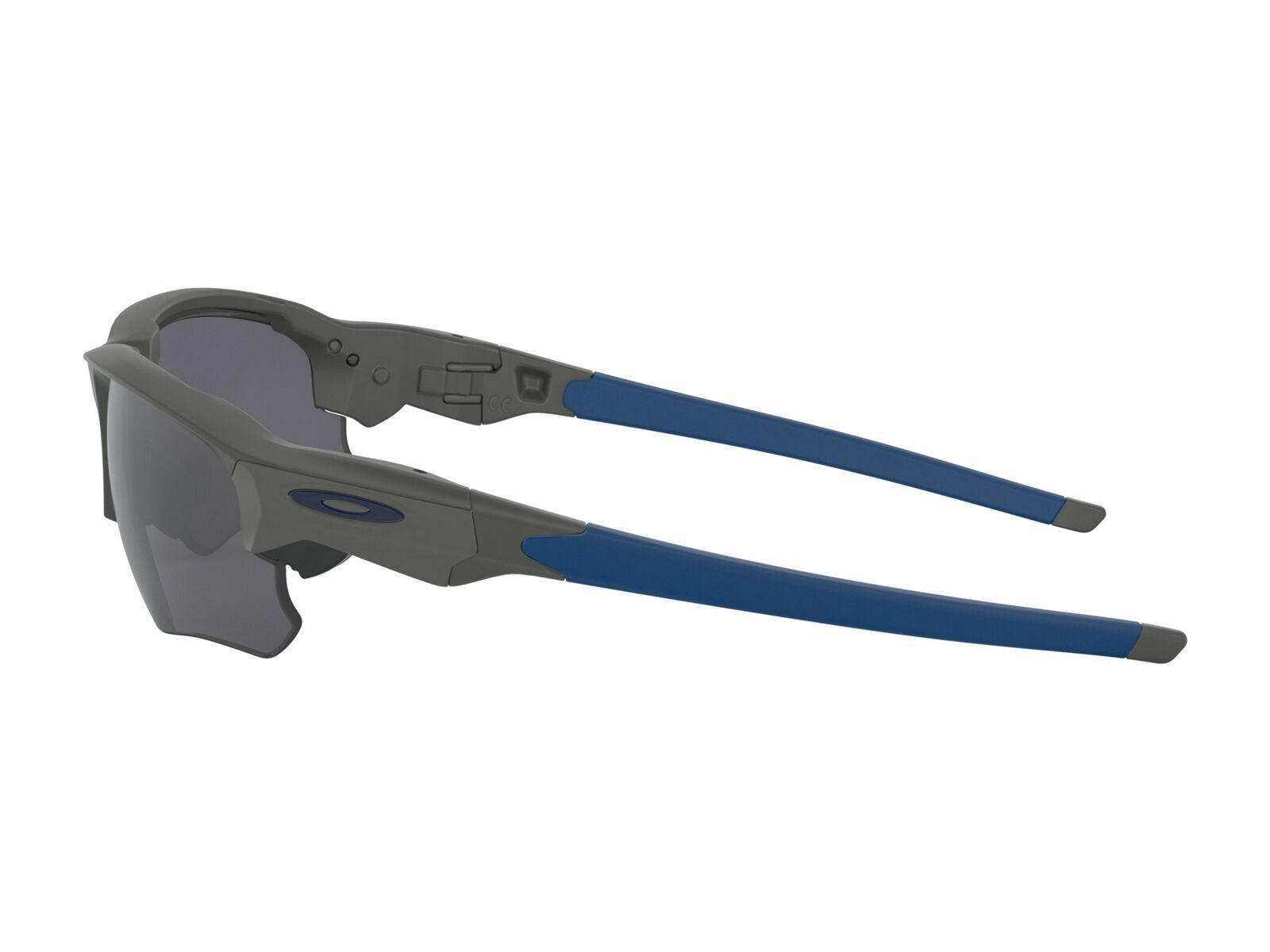 Oakley Flak Draft, matte dark grey/Lens: black iridium - Bild 4