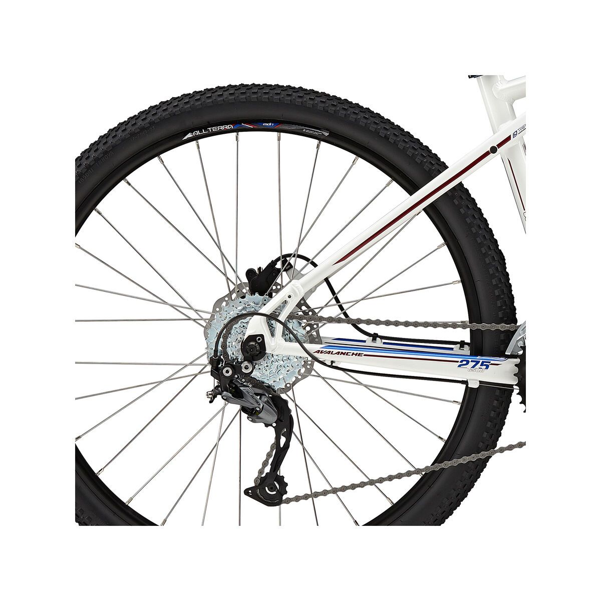 GT Avalanche Sport 27.5, gloss white - Bild 4