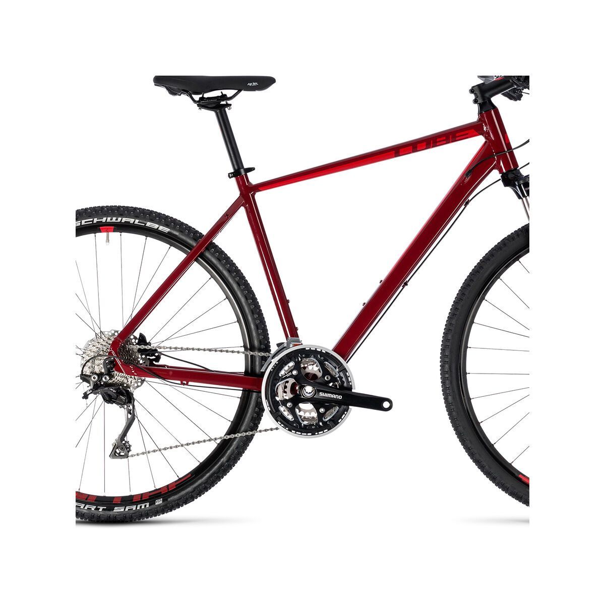 Cube Nature SL, darkred´n´red - Bild 4