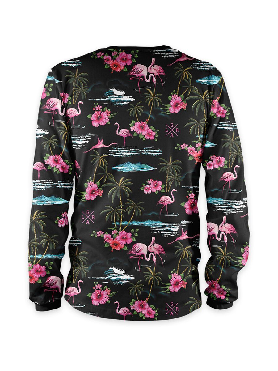Loose Riders Cult of Shred Jersey LS Pink Flamingos, black/pink - Bild 2