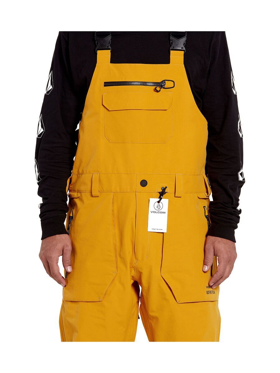 Volcom Rain Gore Bib Overall, resin gold - Bild 3