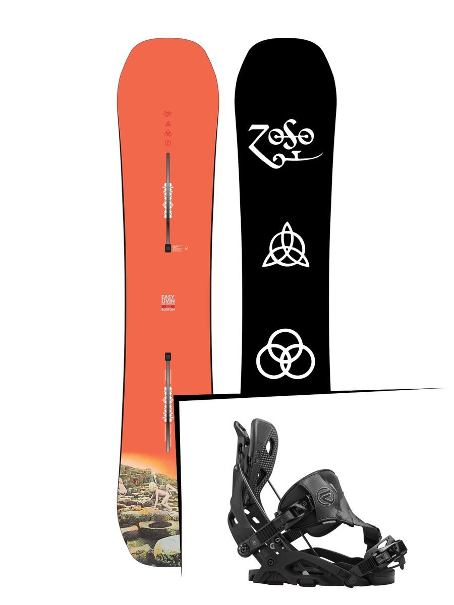 Set: Burton Easy Livin 2017 + Flow Fuse Hybrid (1513148S) - Bild 1