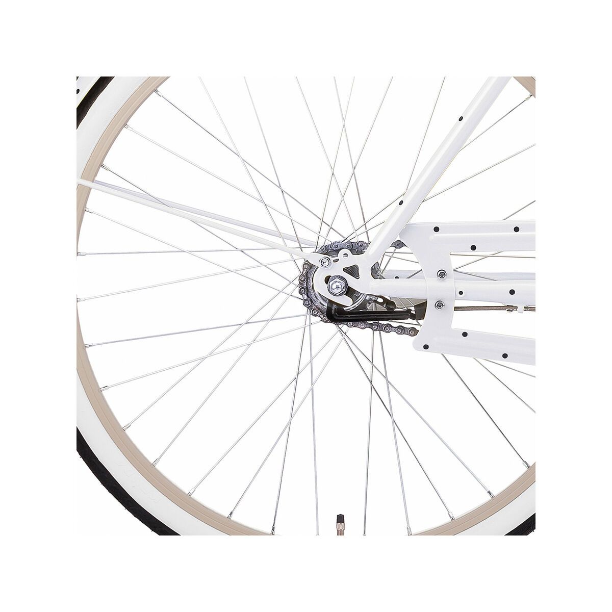 Creme Cycles Molly Chic, white w/ dots - Bild 4