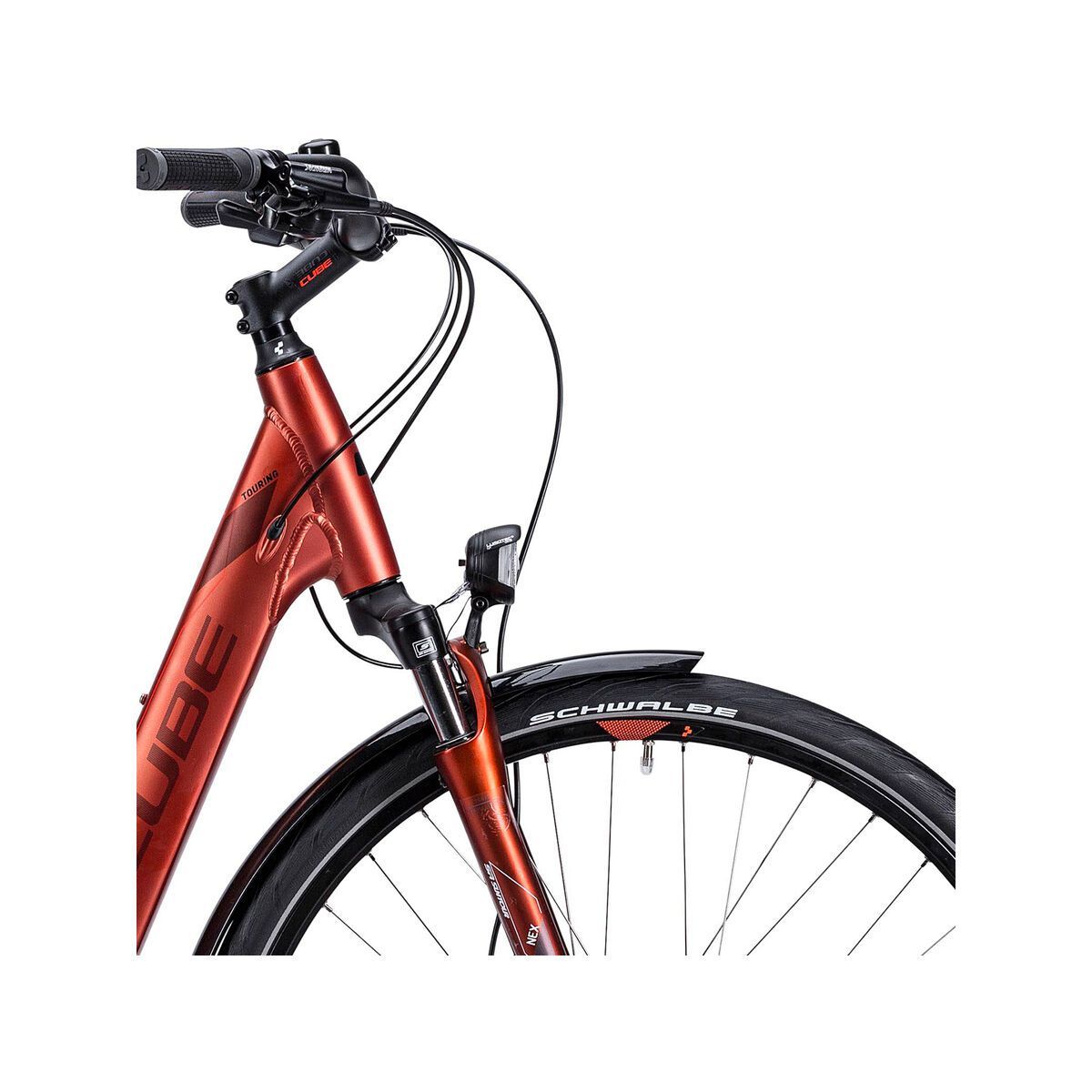 Cube Touring Pro Easy Entry, metallic red black flashred - Bild 5
