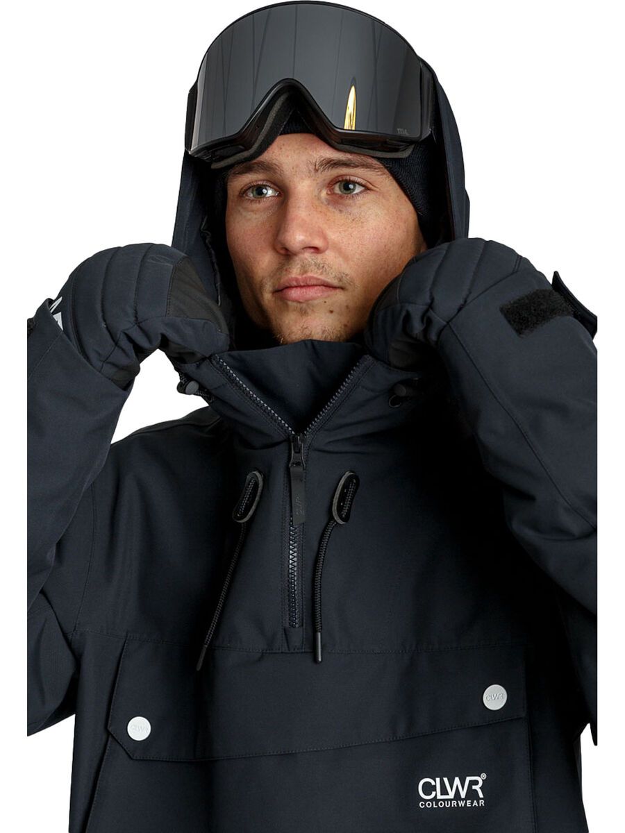Colourwear Essential Anorak Men, black - Bild 3