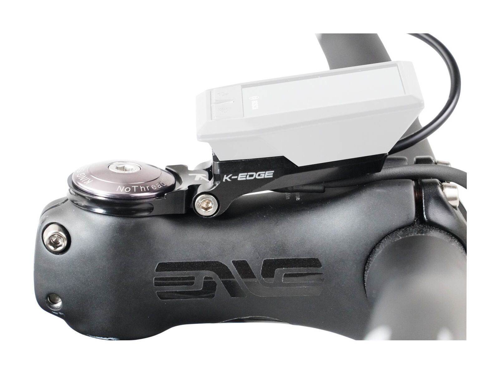 K-Edge Bosch Kiox Adjustable Stem Mount, black - Bild 3