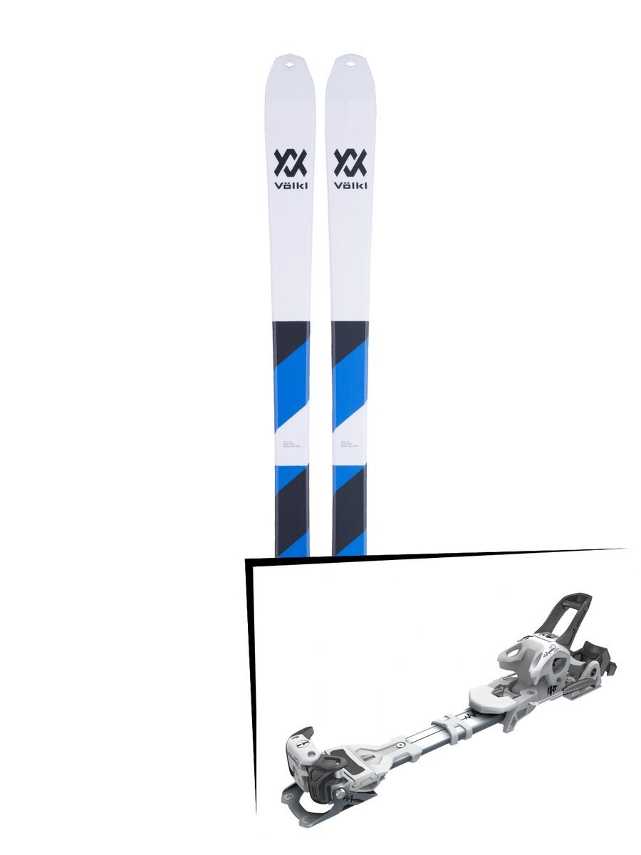 Set: Völkl VTA 80 + Skin 2018 + Tyrolia Ambition 12 AT solid white black - Bild 1
