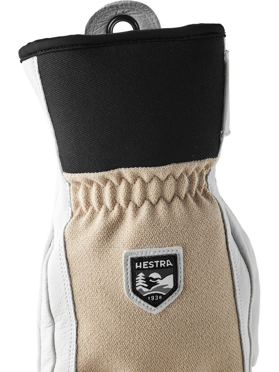 Hestra Army Leather Patrol 5 Finger, beige - Bild 4