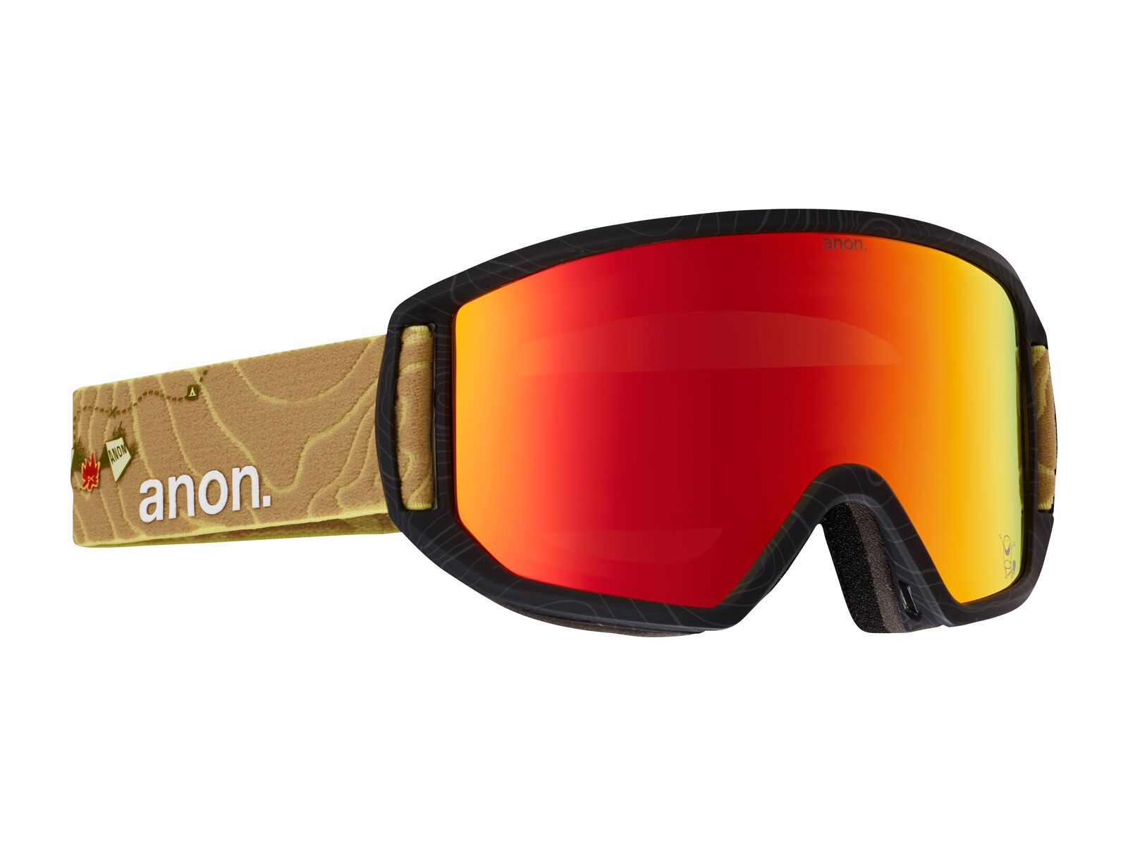 Anon Relapse MFI + Spare Lens, high cascade topo/red solex - Bild 2