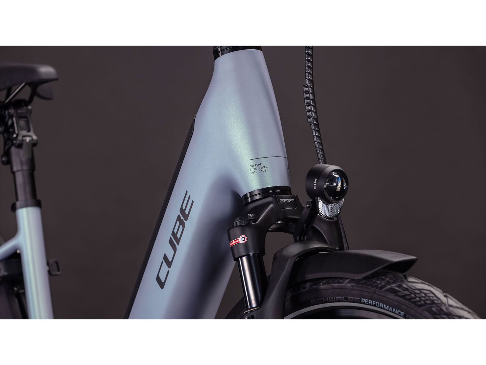 Cube Supreme Hybrid Deluxe SLX 600 Easy Entry, seagrey´n´black - Bild 8