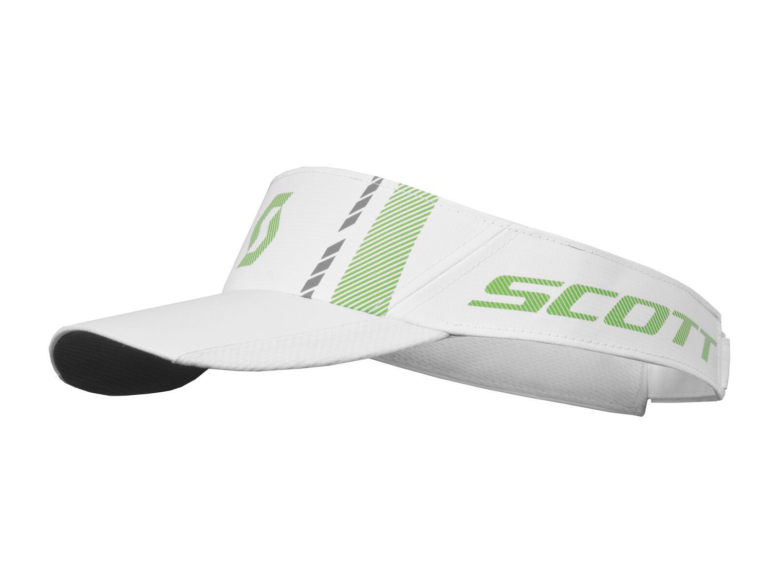 Scott Run Race Visier, white/lime green - Bild 1