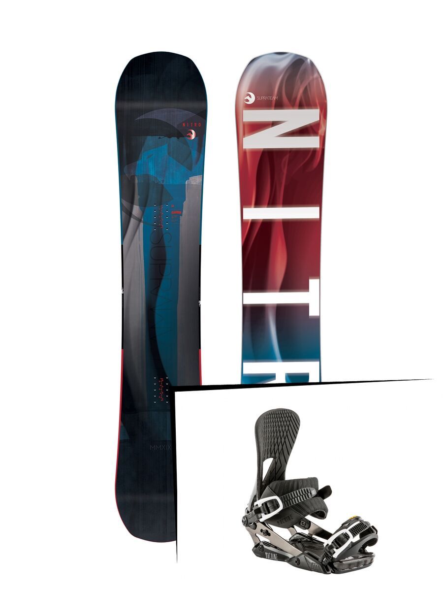 Set: Nitro Suprateam 2019 + Nitro Machine dark night - Bild 1