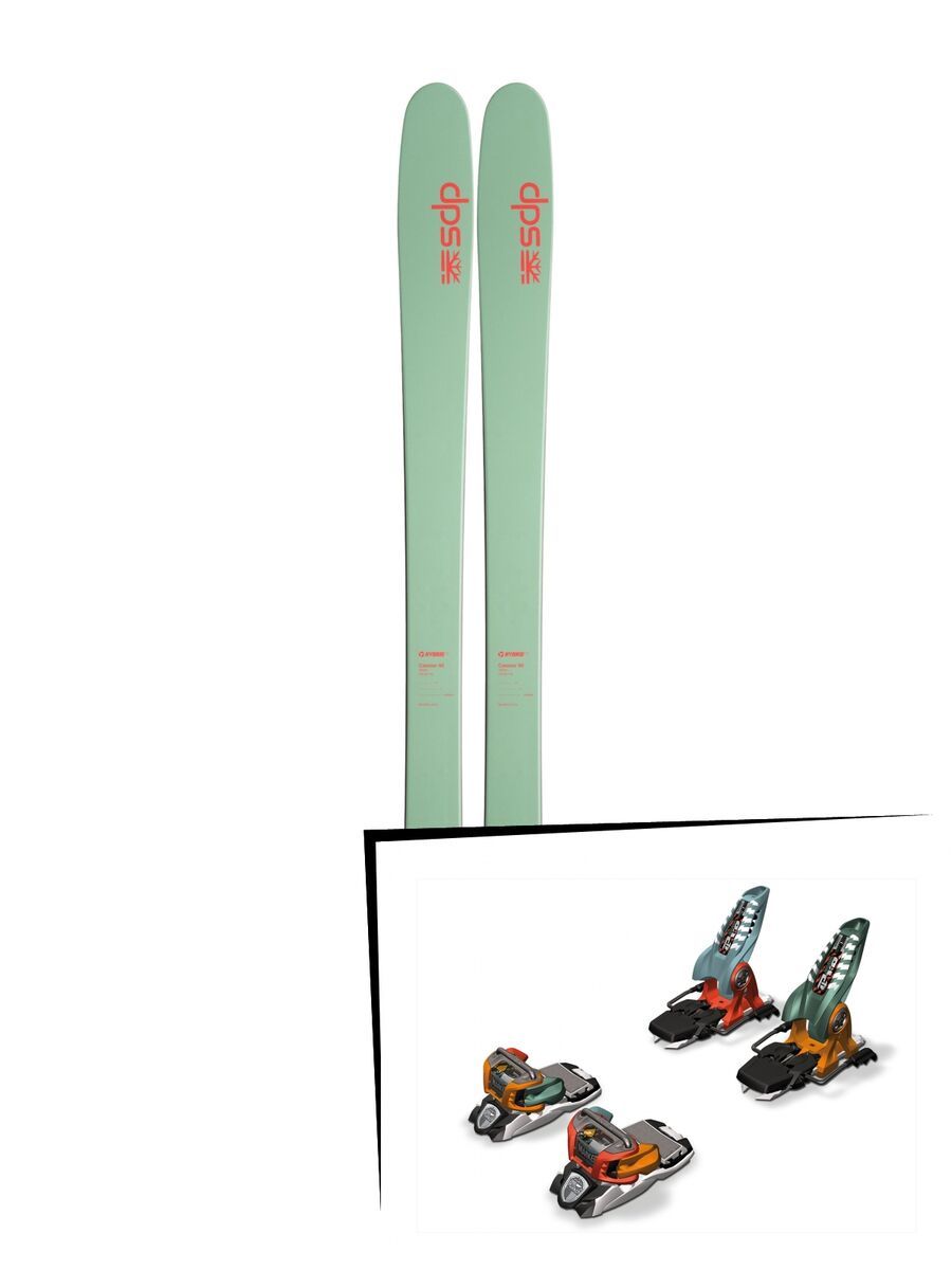 DPS Skis Set: Cassiar 95 Hybrid T2 2016 + Marker Jester 18 PRO - Bild 1