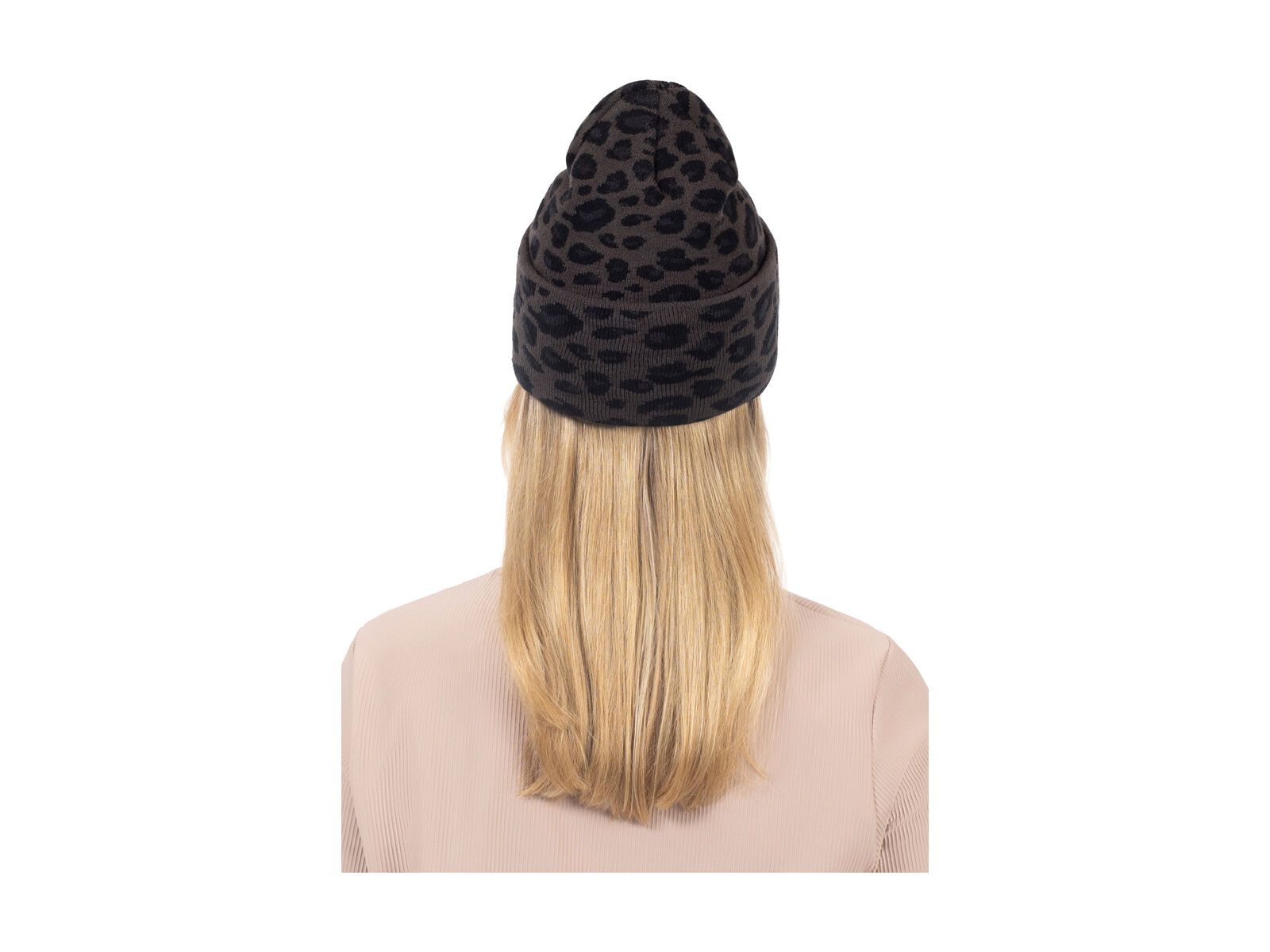 Eivy Watcher Beanie, black leopard - Bild 4
