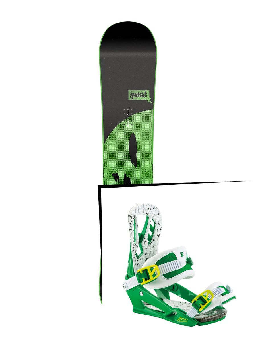 Set: Nitro Good Times Wide 2017 +  Pusher (1691300S) - Bild 1