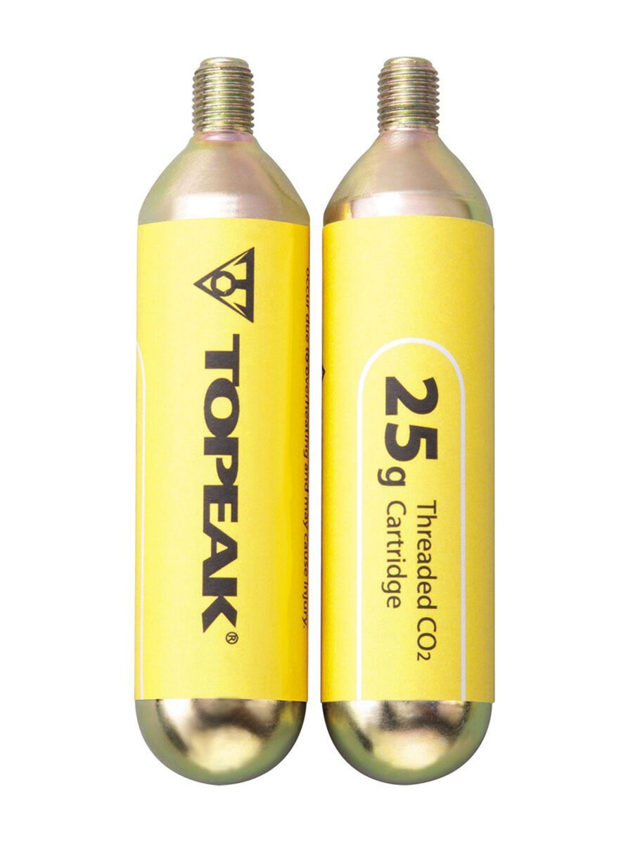 Topeak 2er Set 25g Kartuschen mit Gewinde - Bild 1