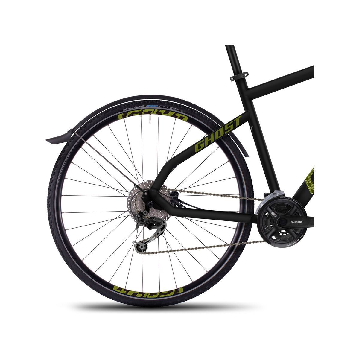 Ghost Square Cross X 4, black/limegreen - Bild 4