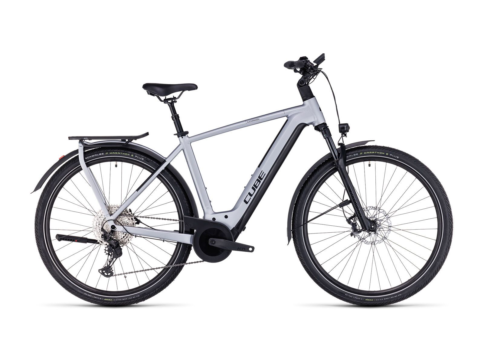Cube Kathmandu Hybrid SLX 750, polarsilver´n´black - Bild 1