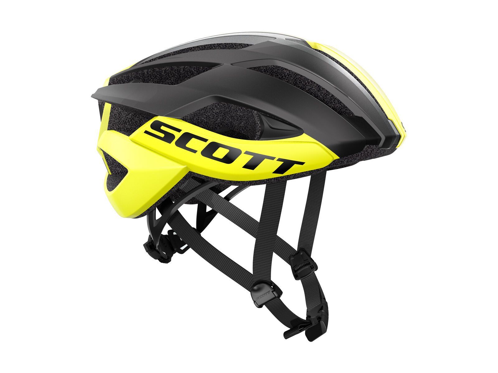 Scott Arx Plus Helmet, yellow black - Bild 1