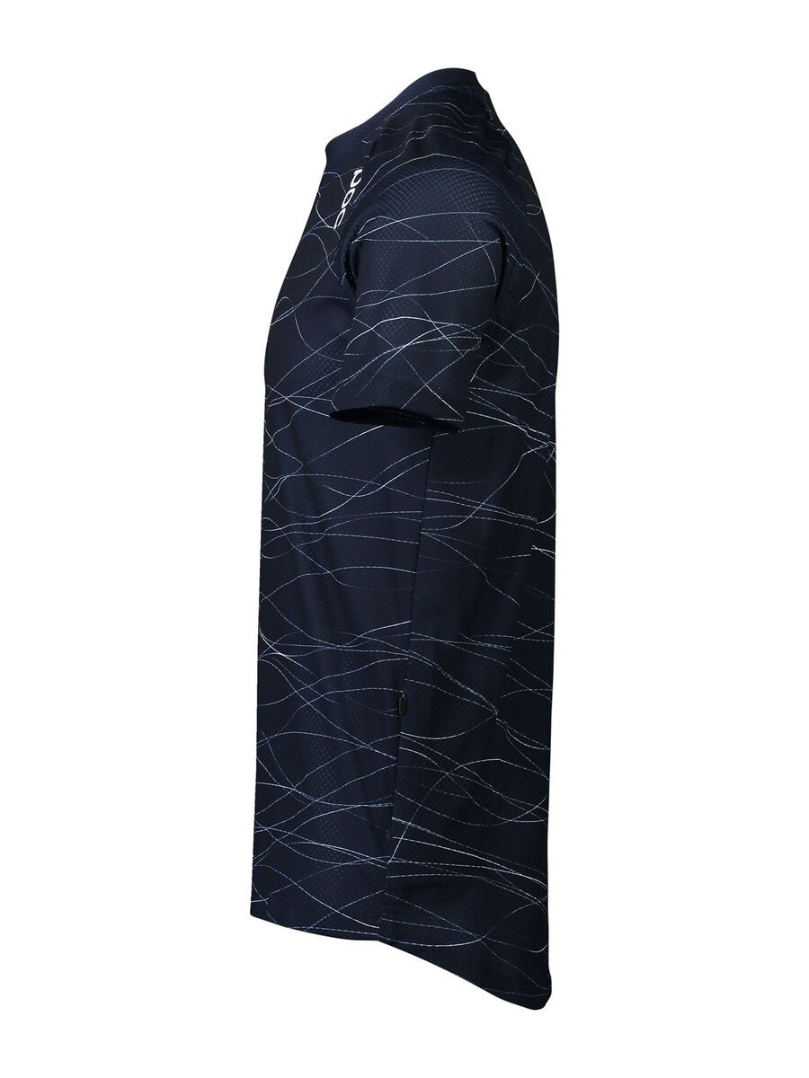 POC MTB Pure Tee, lines turmaline navy - Bild 2