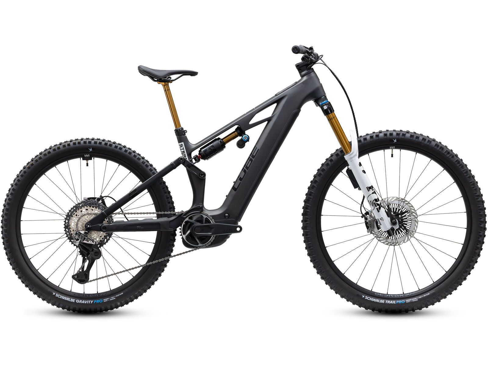 Cube Stereo Hybrid One77 HPC AT 800, carbon´n´white - Bild 1
