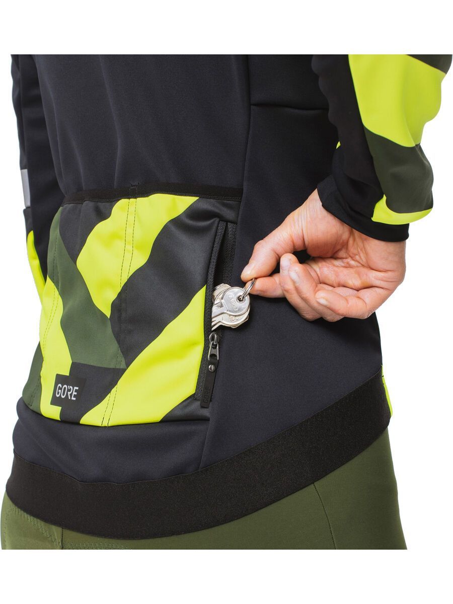 GOREWEAR Tempest Signal Jacke Damen, black/neon yellow - Bild 7