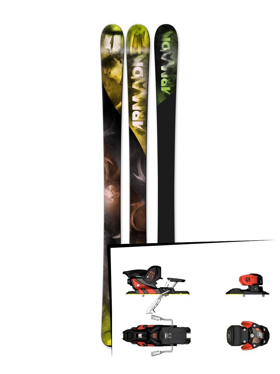 Armada Set: Invictus 89ti 2016 + Salomon Warden MNC 13 - Bild 1