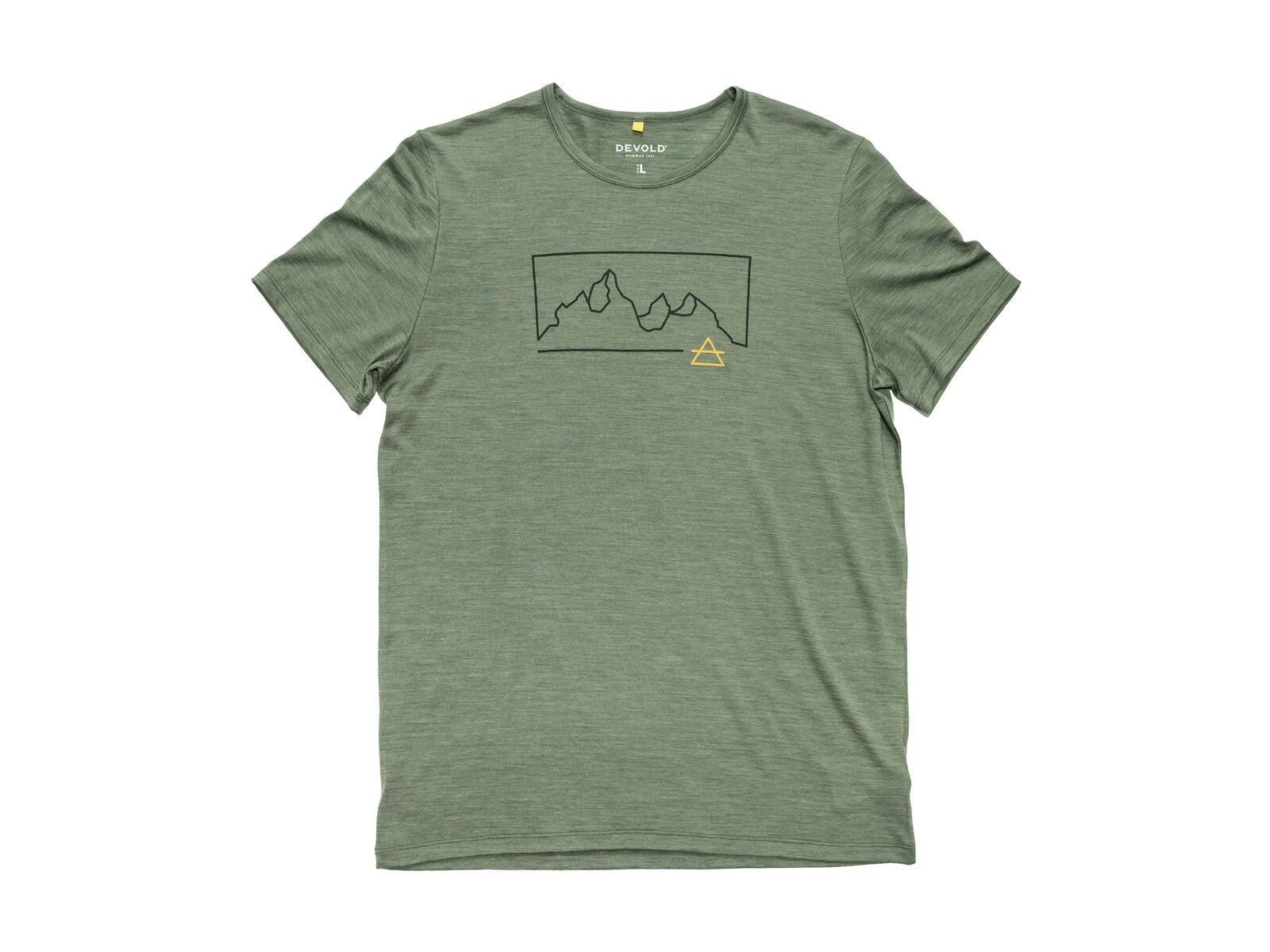 Devold Active Outline Tee Man, forest - Bild 1