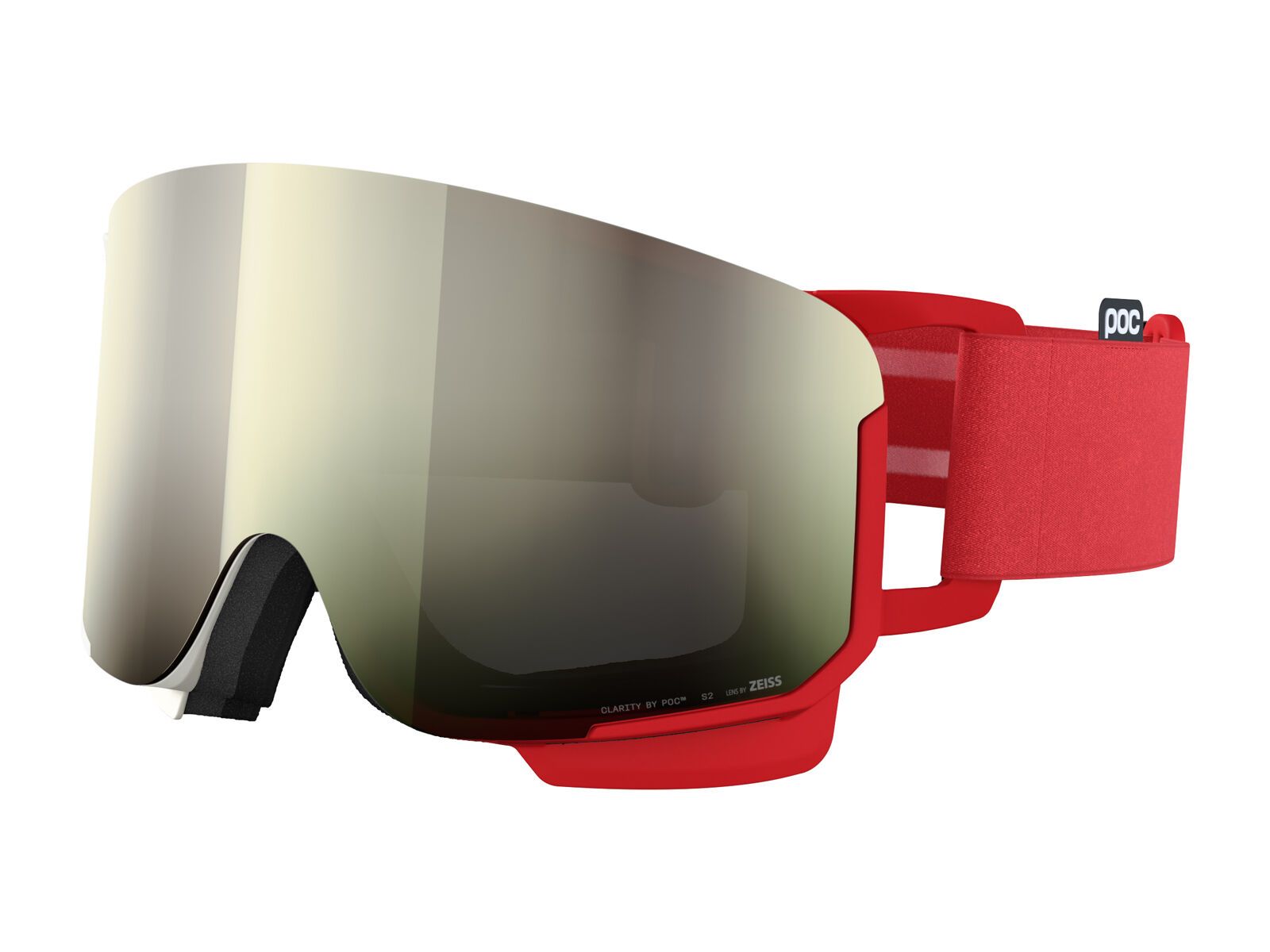 POC Nexal, Clarity Uni. Partly Sunny Ivory / rouge/blanc - Bild 1