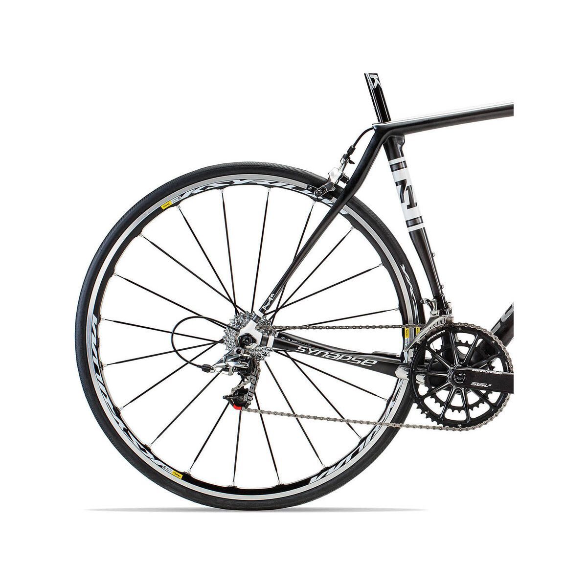 Cannondale Synapse Hi-Mod RED, schwarz matt - Bild 4