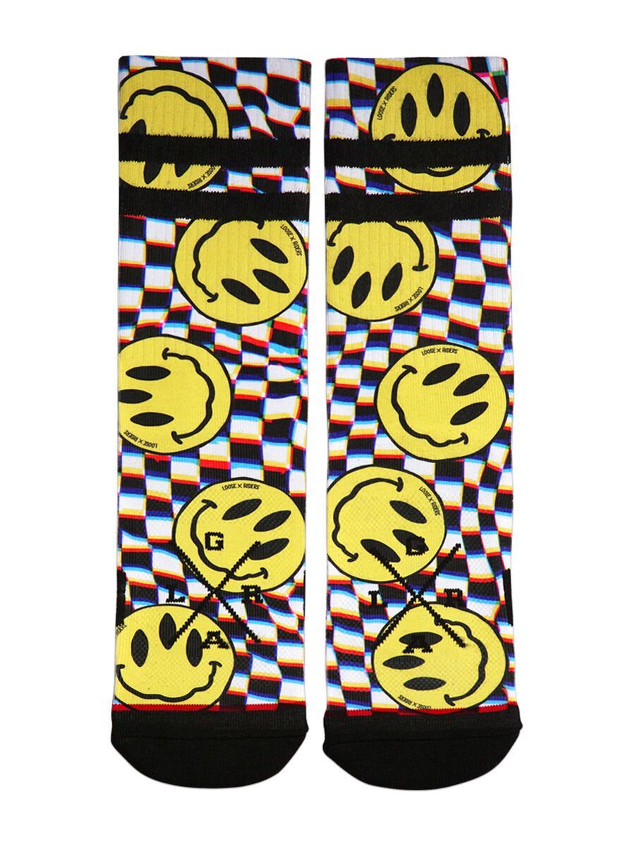 Loose Riders Socks Stoked!, yellow/black - Bild 2