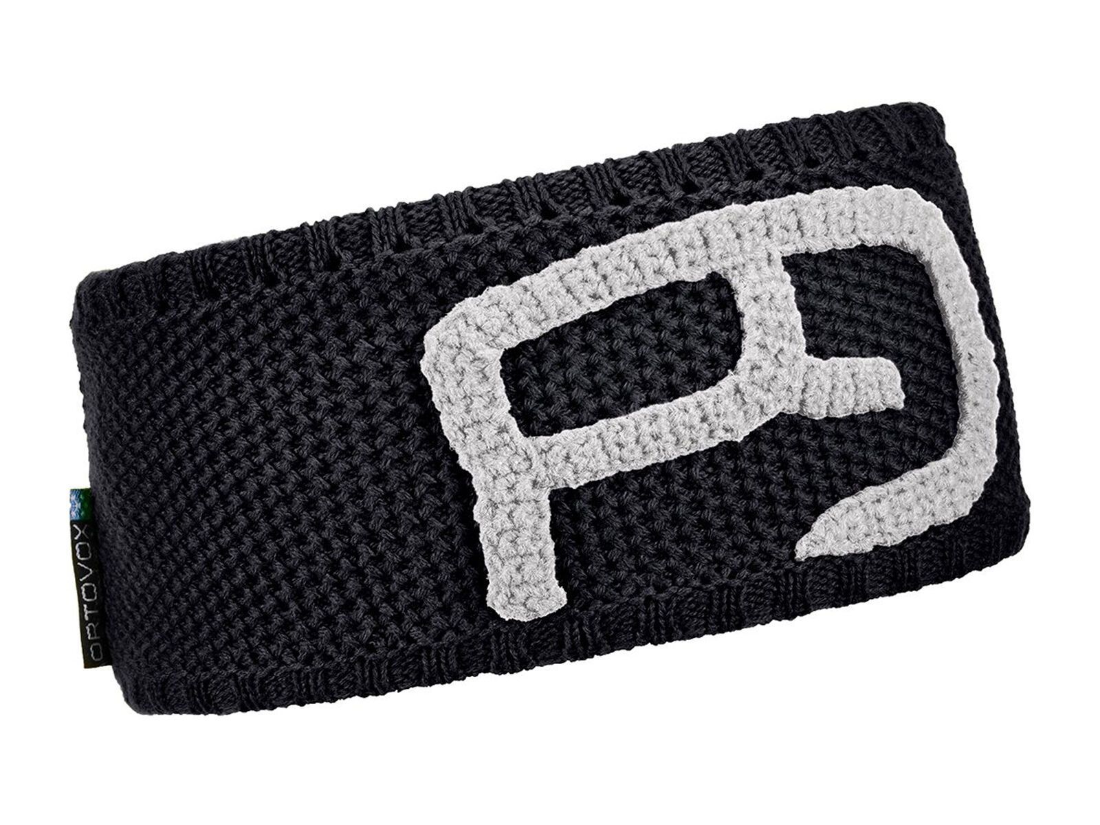 Ortovox Merino Rock'n'Wool Headband M, black raven - Bild 1
