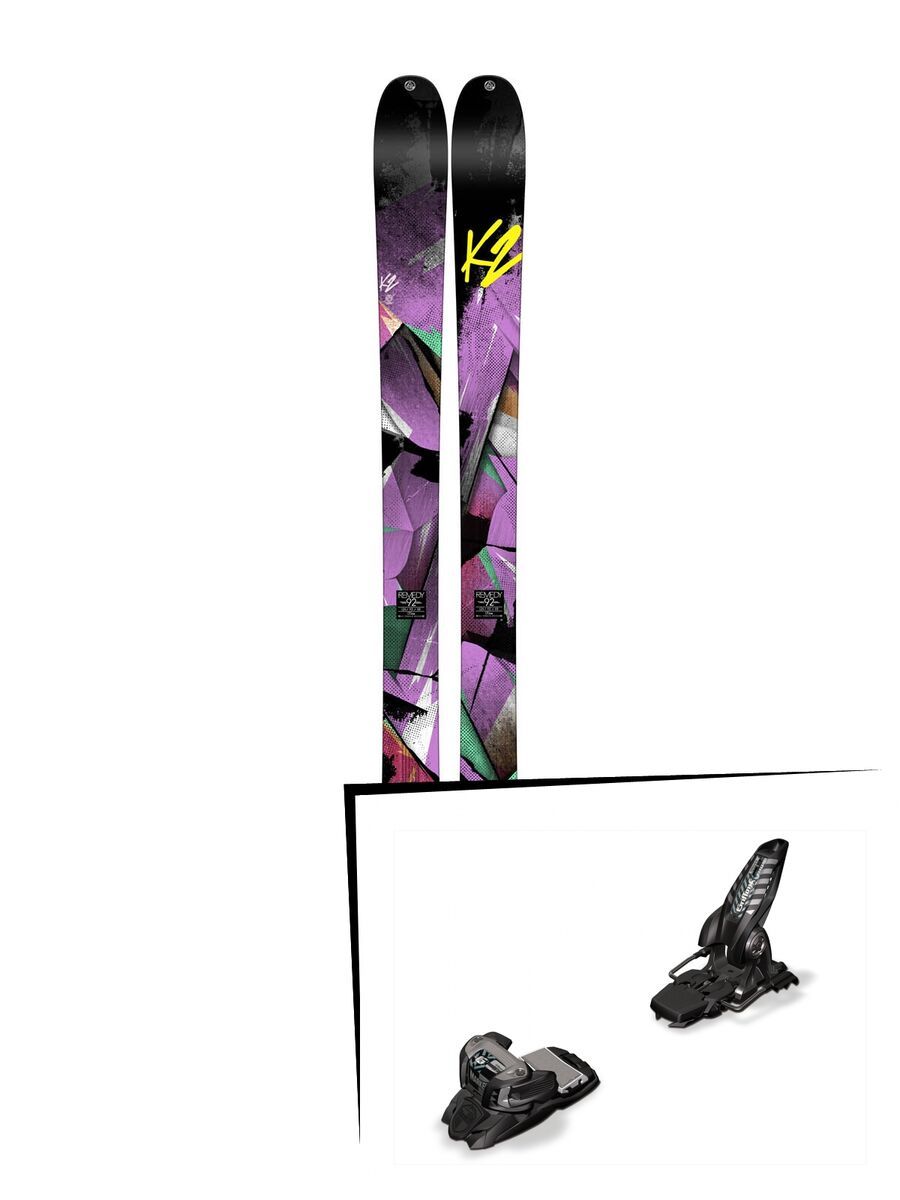 K2 SKI Set: Remedy 92 2015 + Marker Griffon 13 - Bild 1