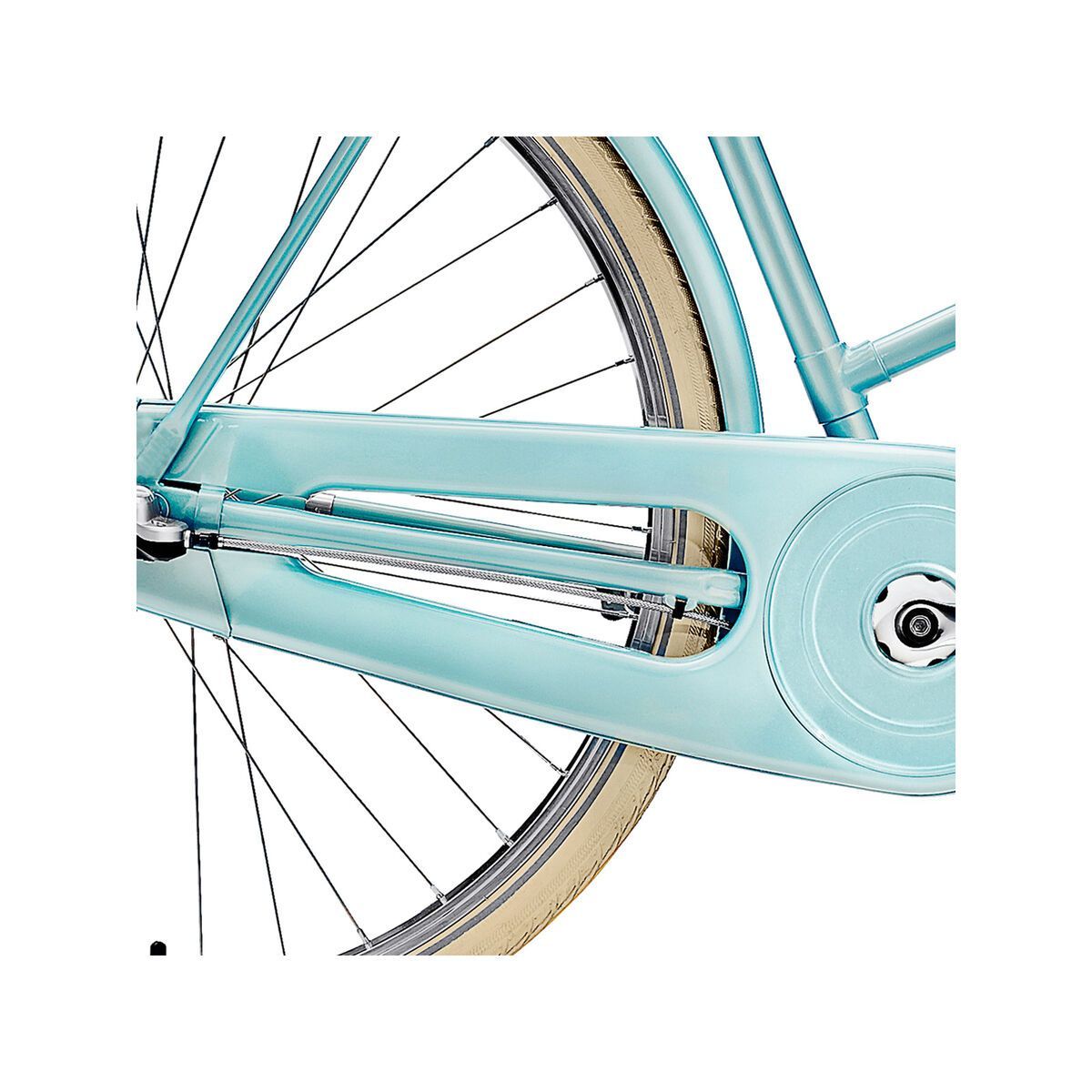 Creme Cycles Holymoly Lady Solo, turquoise - Bild 3