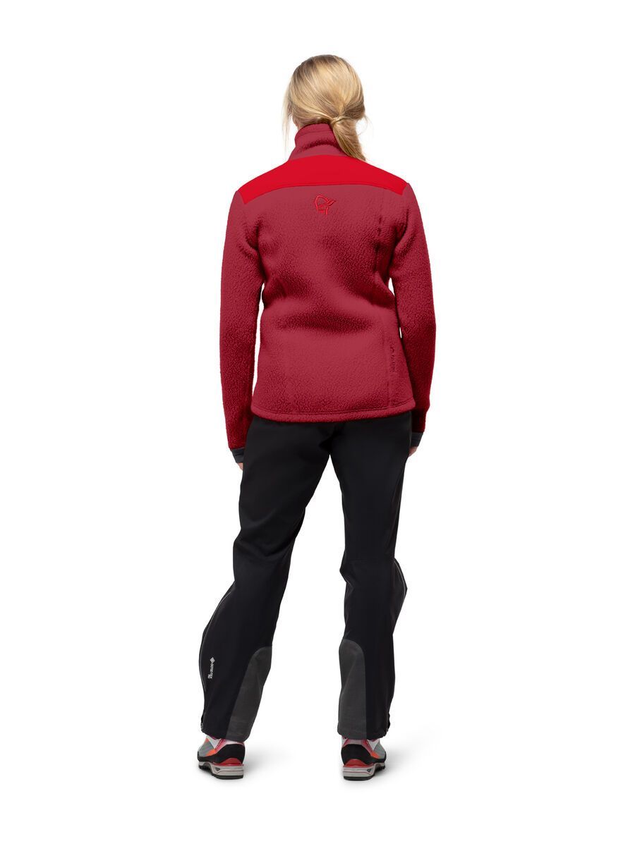 Norrona trollveggen Thermal Pro Jacket W's, rhubarb - Bild 4