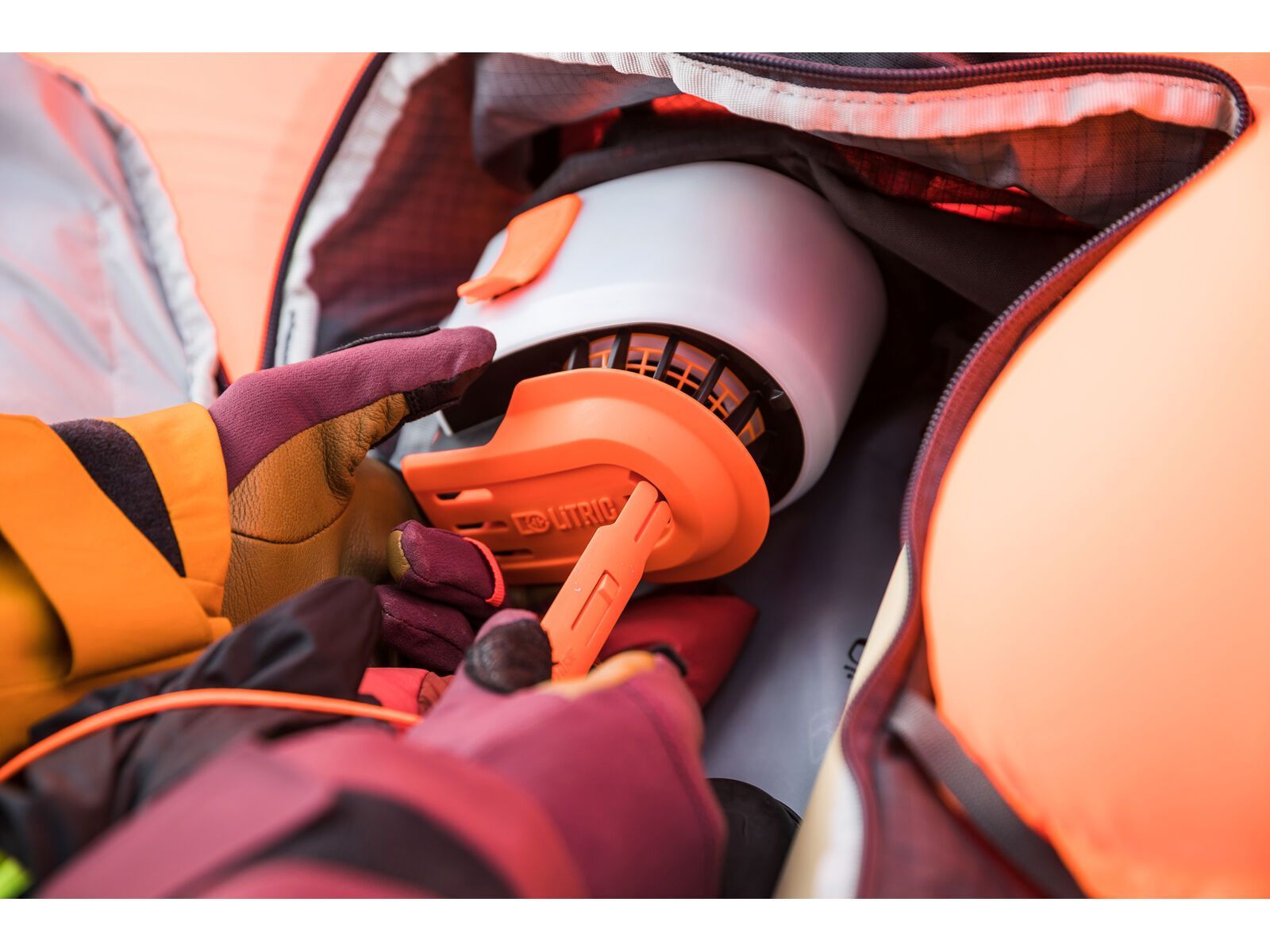 Ortovox Avabag LiTRIC Tour 30, desert orange - Bild 15