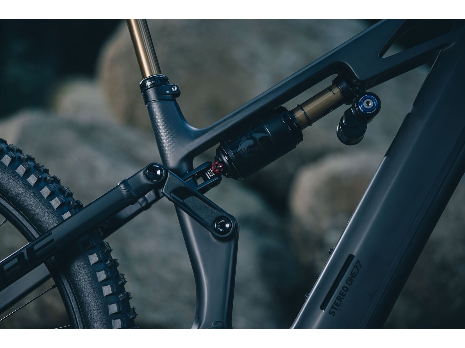 Cube Stereo Hybrid One77 HPC AT 800, carbon´n´gold - Bild 8