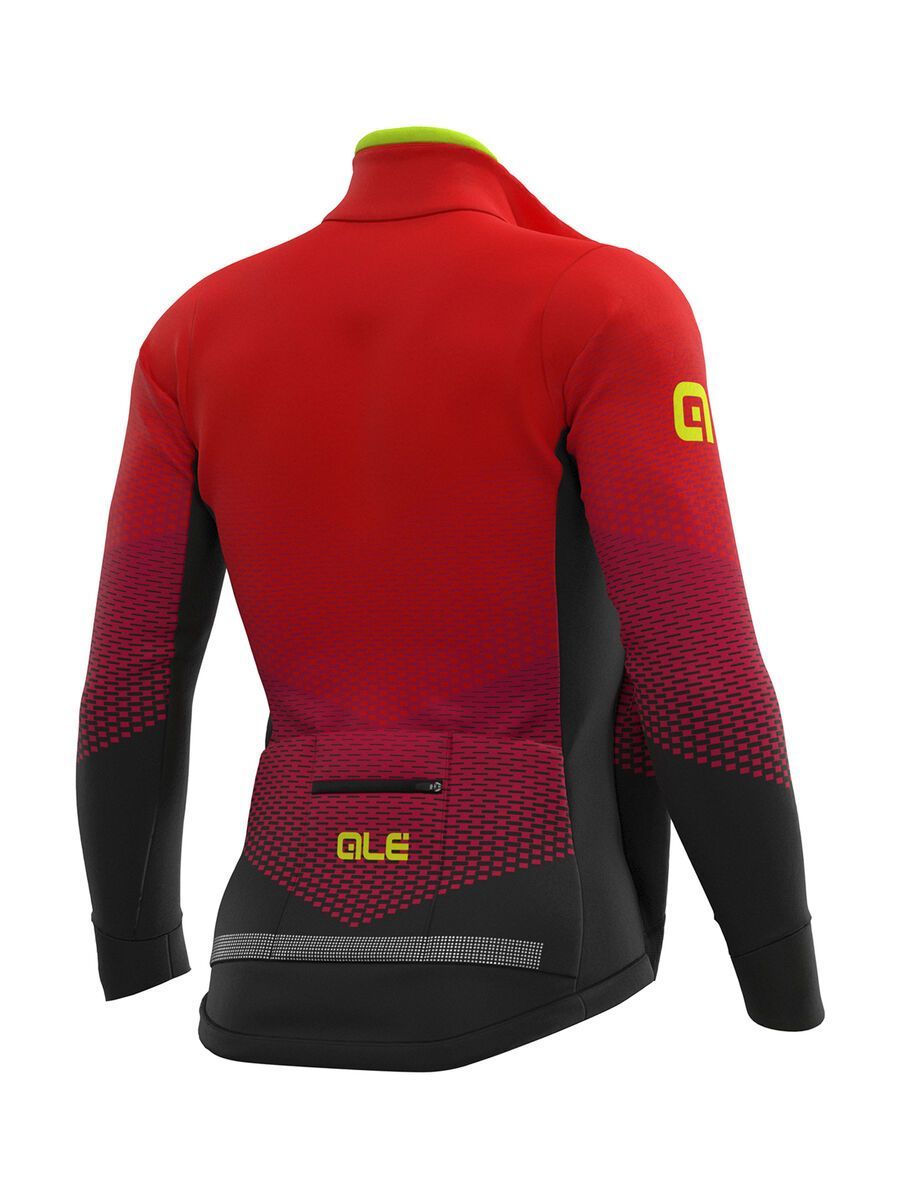 Ale Delta Combi DWR Stretch Jacket, nero-bordeaux-rosso/black-bord-red - Bild 2