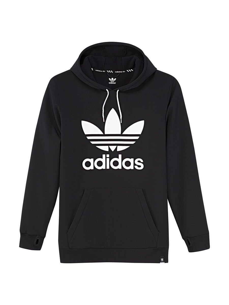 Adidas Team Tech Hoodie, black - Bild 1
