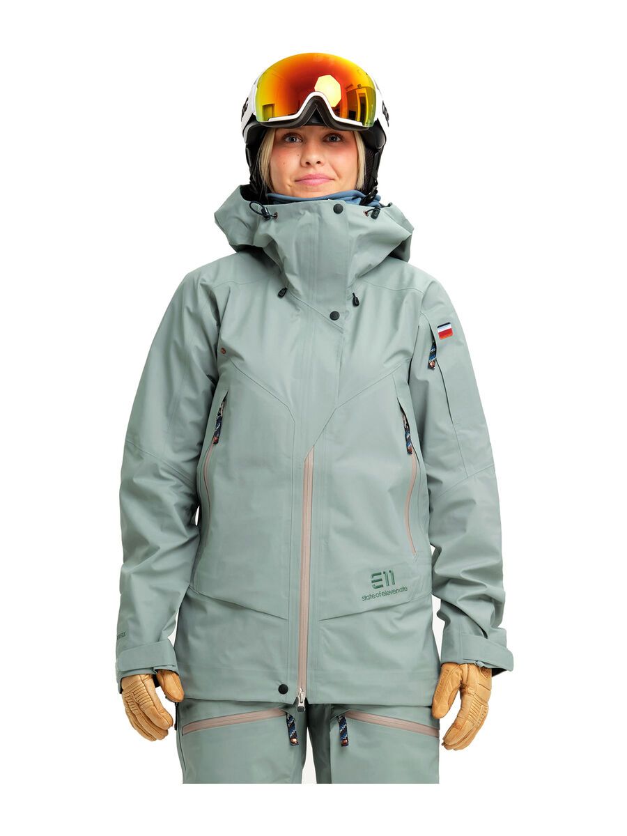 Elevenate Women's Pure Jacket, winter green - Bild 2