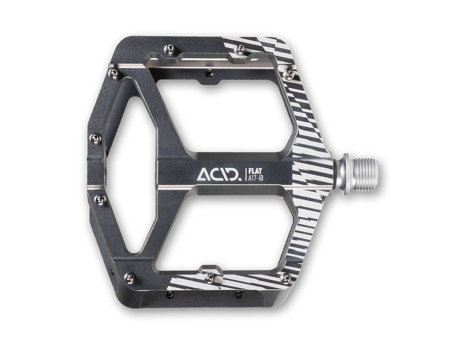 Cube Acid Pedale Flat A17-IB, silver - Bild 1