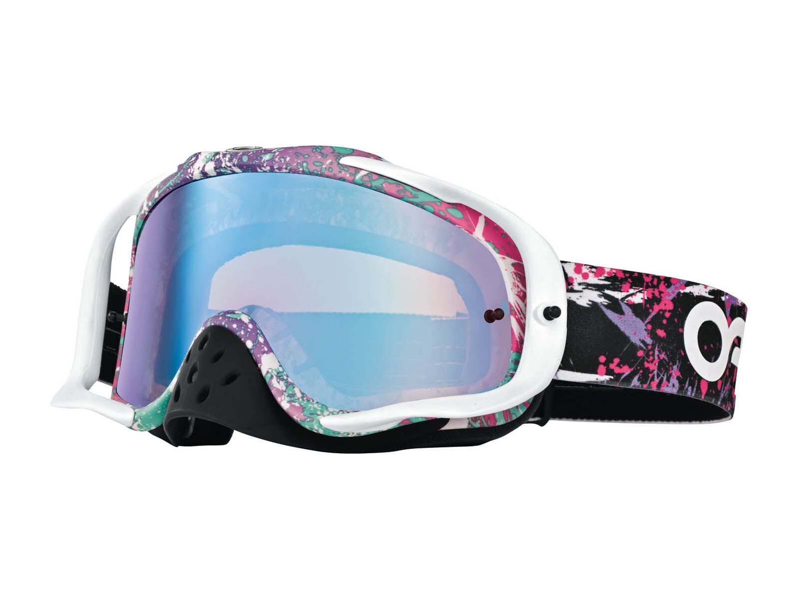 Oakley Crowbar MX, factory splatter/violet iridium - Bild 1
