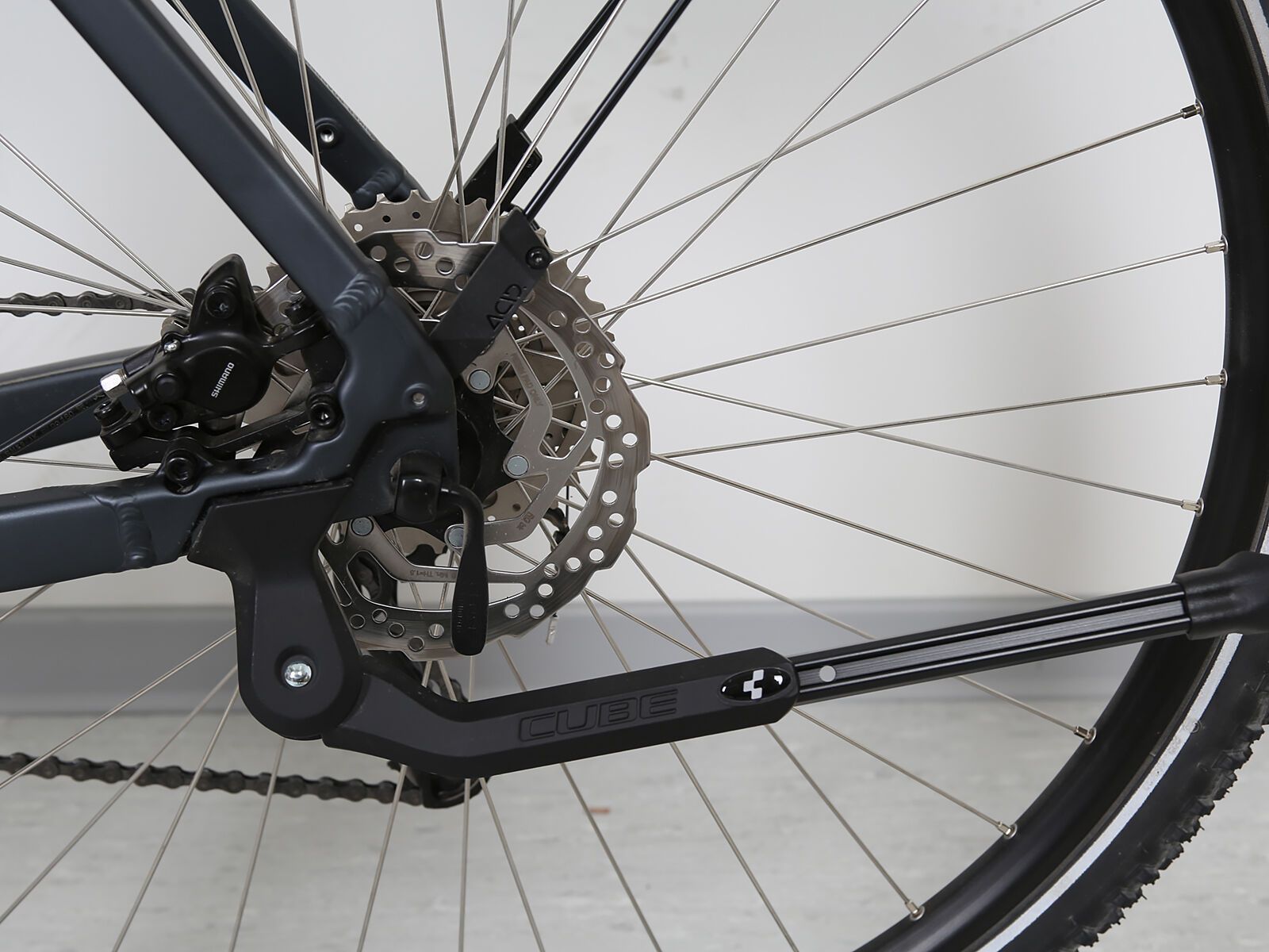 *** 2. Wahl *** Cube Nature Hybrid ONE Allroad 500 2020, iridium´n´blue - E-Bike | Größe 58 cm - Bild 4