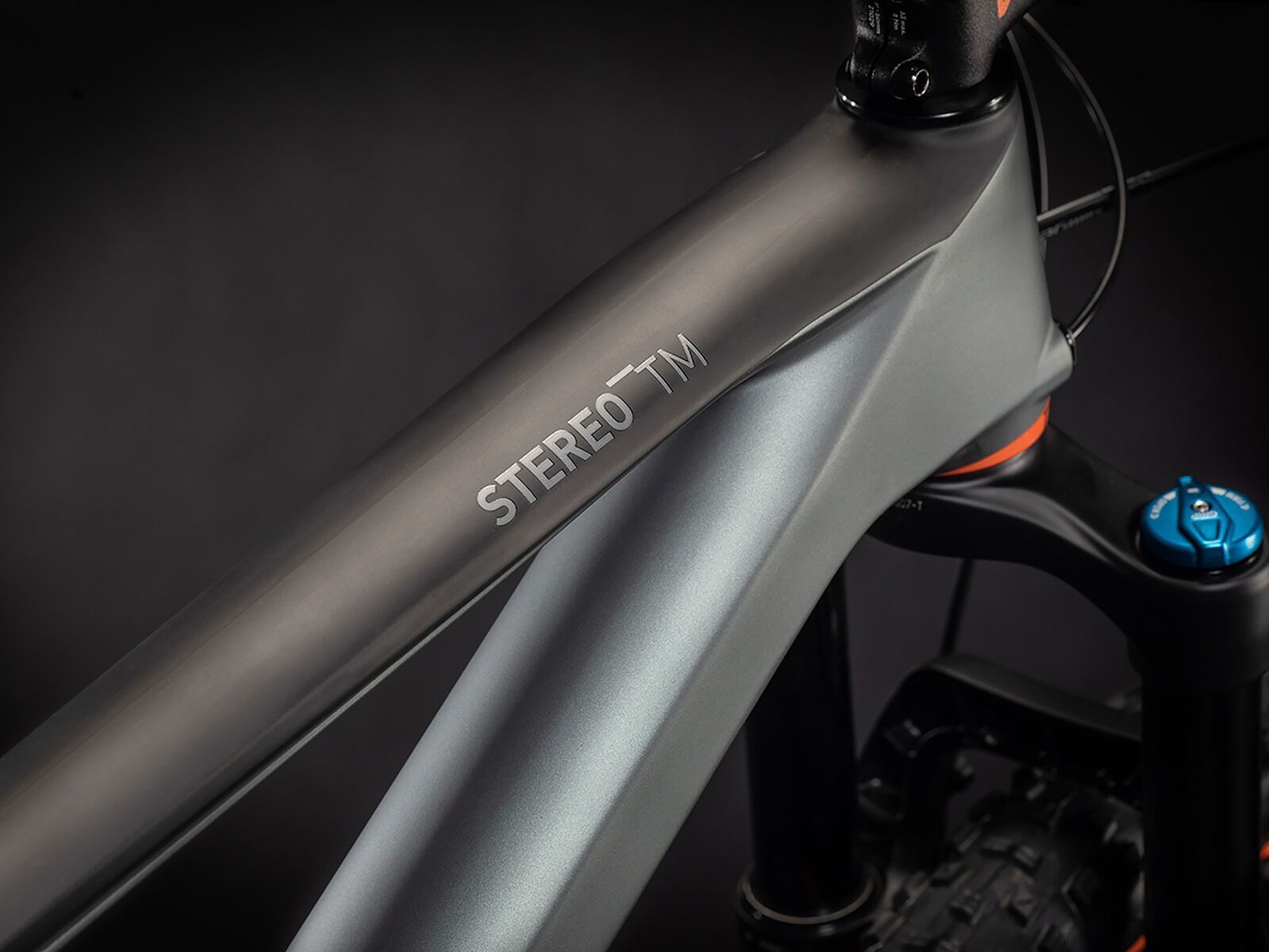 Cube Stereo 120 HPC TM 29, flashgrey´n´orange - Bild 2